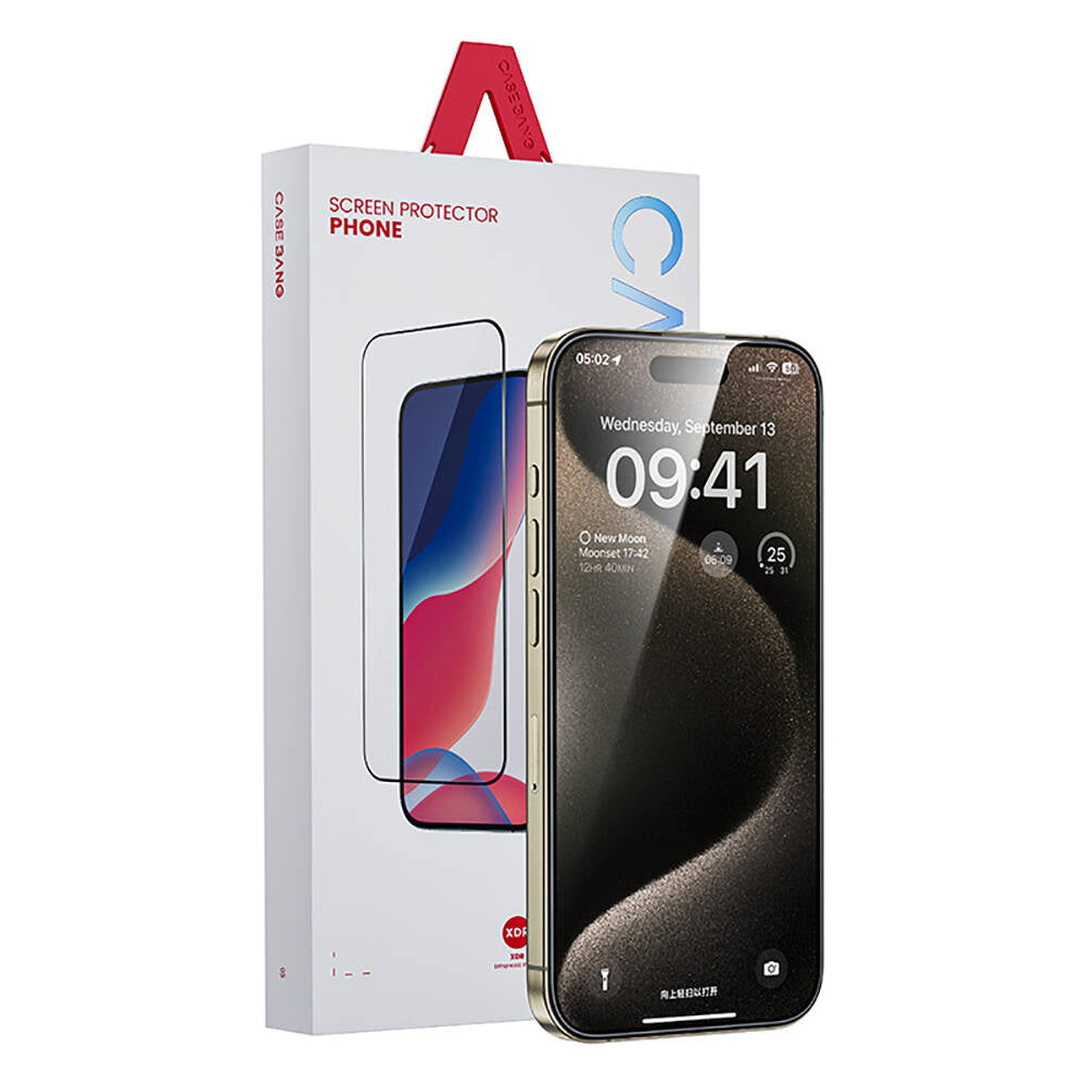 Casebang iPhone 16E Clear HD Ekran Koruyucu + Kolay Uygulama Aparatı