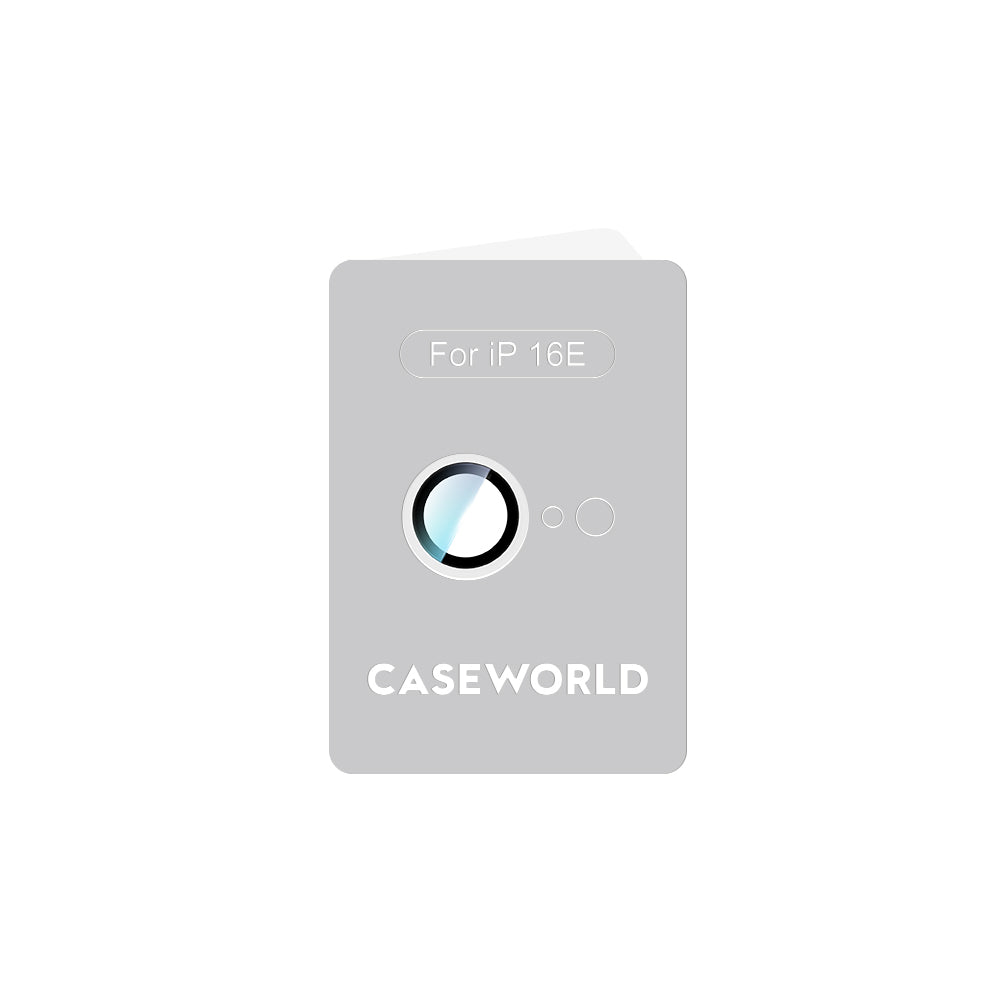CaseWorld Alloy Serisi iPhone 16E Oleofobik Anti Reflective Kamera Lens Koruyucu