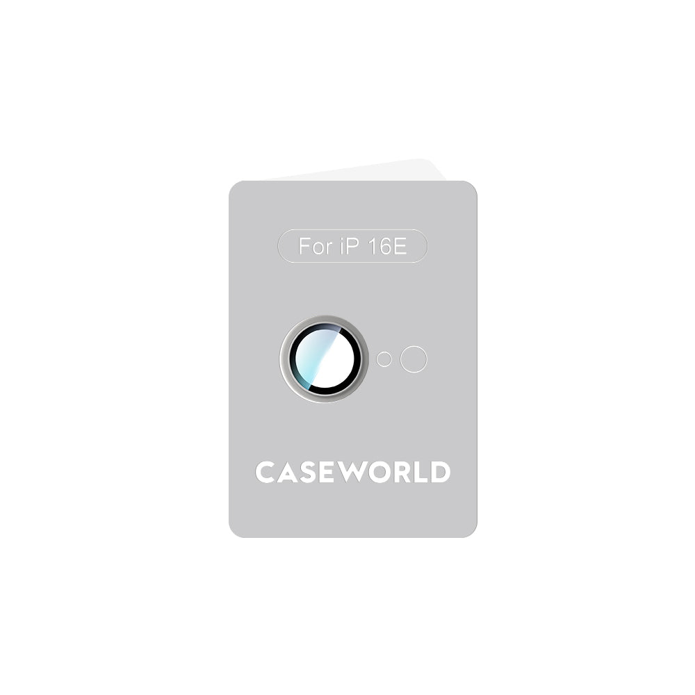 CaseWorld Alloy Serisi iPhone 16E Oleofobik Anti Reflective Kamera Lens Koruyucu