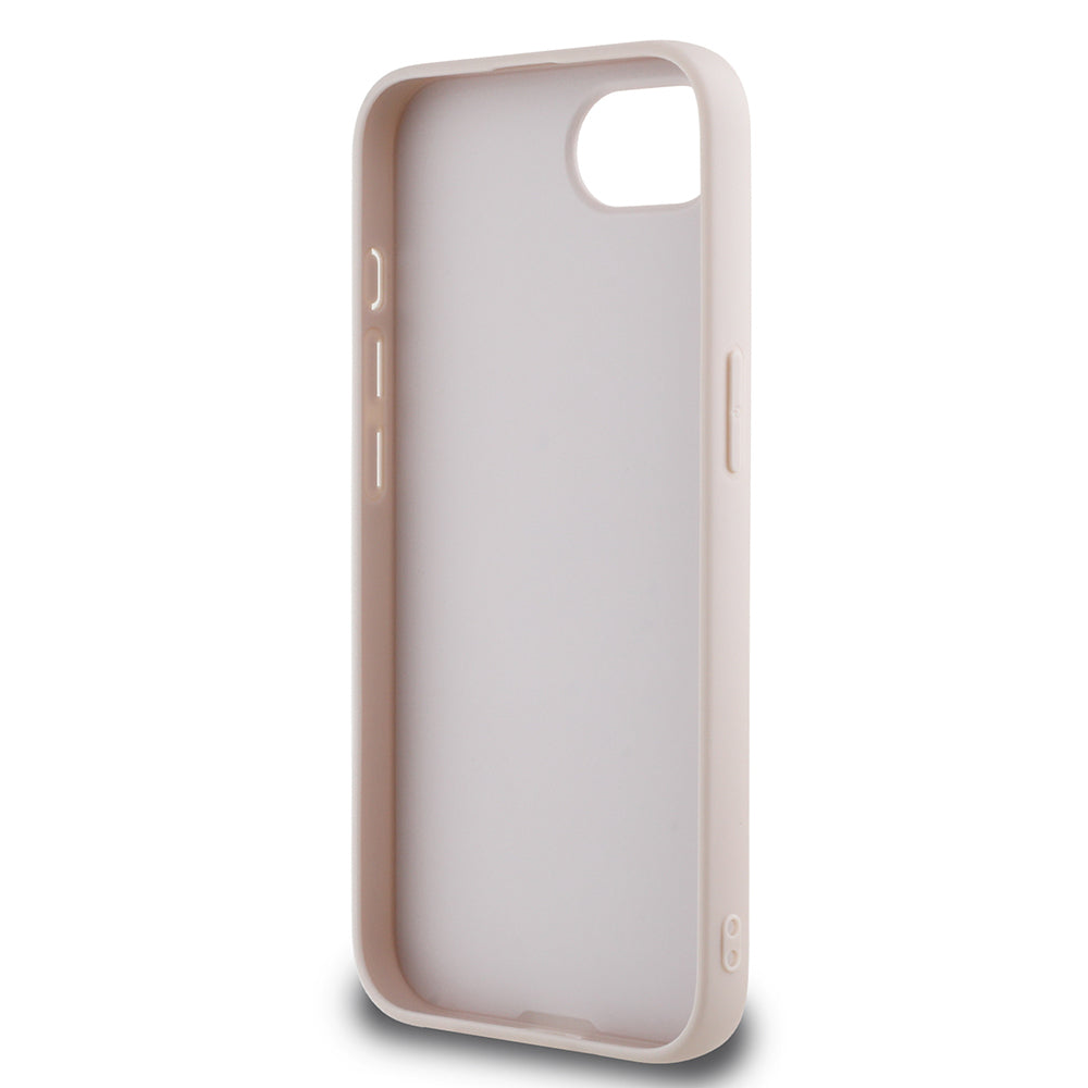 Guess iPhone 16E Orjinal Lisanslı 4G Büyük Metal Logolu Glitter Telefon Kılıfı