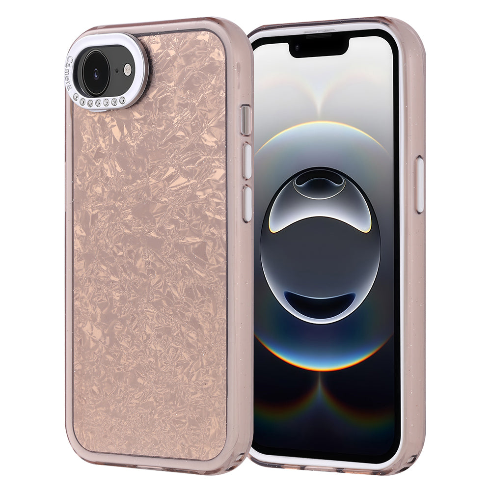 Cepax iPhone 16E Taşlı Tasarımlı Kapi Kılıf