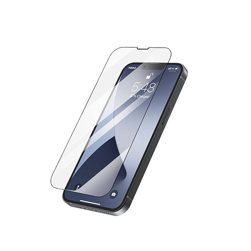 Recci iPhone 16E RSP-A10 HD Temperli Cam Ekran Koruyucu + Kolay Uygulama Aparatlı
