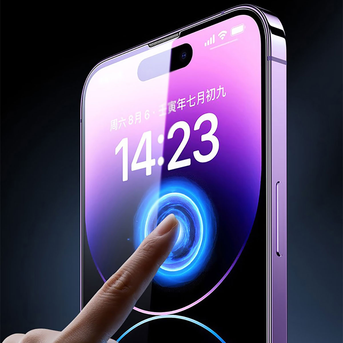 Wiwu iPhone 16E iVista Screen Matte Ultra Güçlü Temperli Mat Ekran Koruyucu