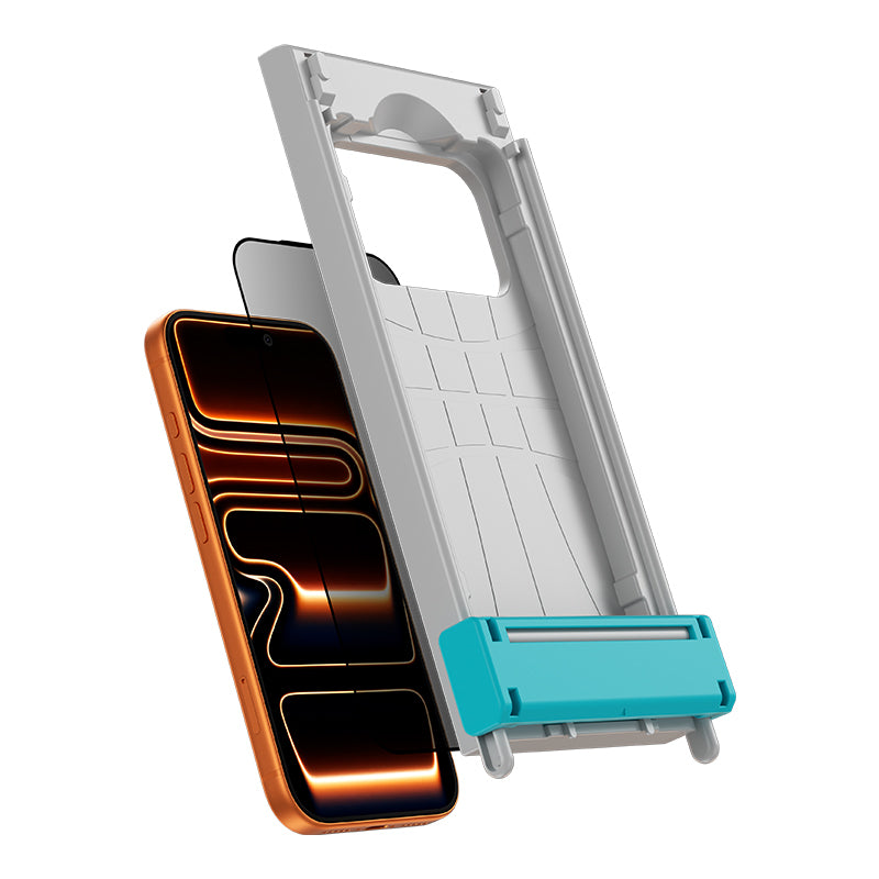 Benks Glass Warrior 2.0 EZFita iPhone 17 Air Privacy Hayalet Cam Ekran Koruyucu + Kolay Uygulama Aparatı