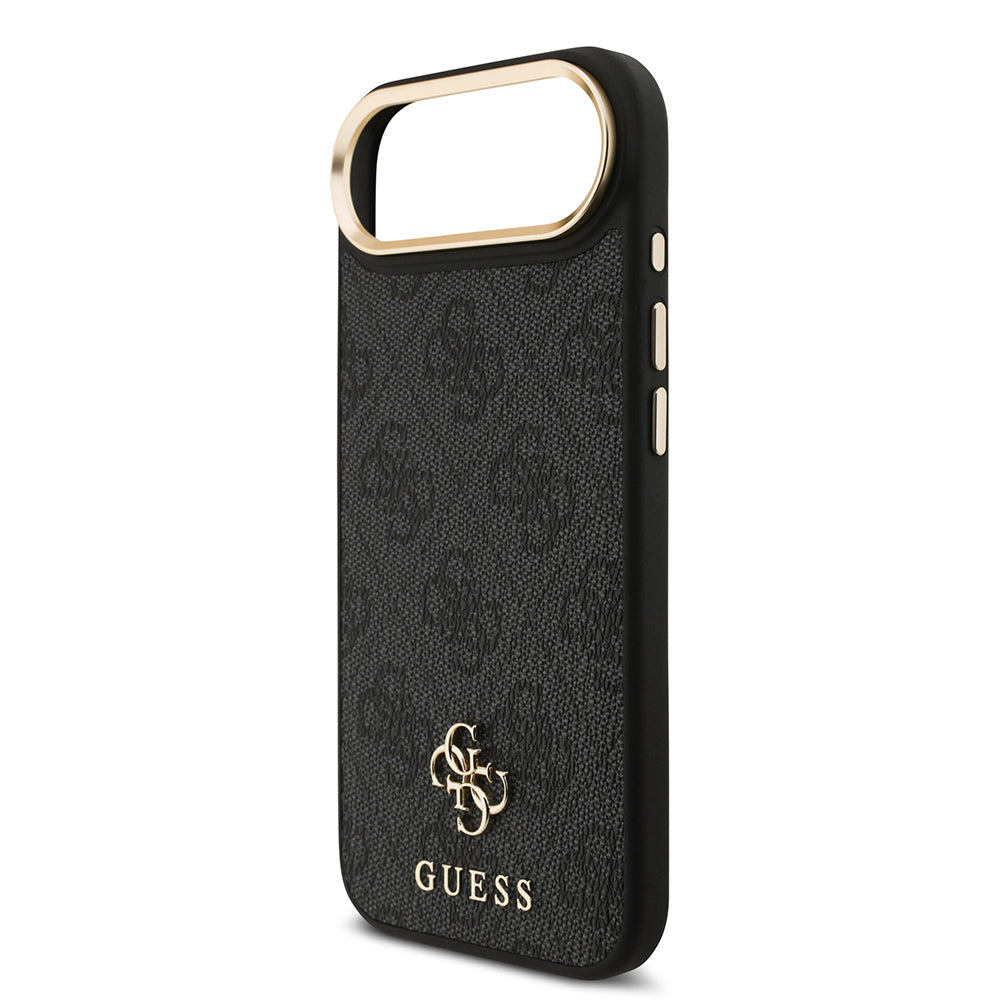 Guess iPhone 17 Air Orjinal Lisanslı 4G ve Yazı Logolu Kılıf + Ekran Koruyucu + Lens Koruyucu 3in1 Aksesuar Seti