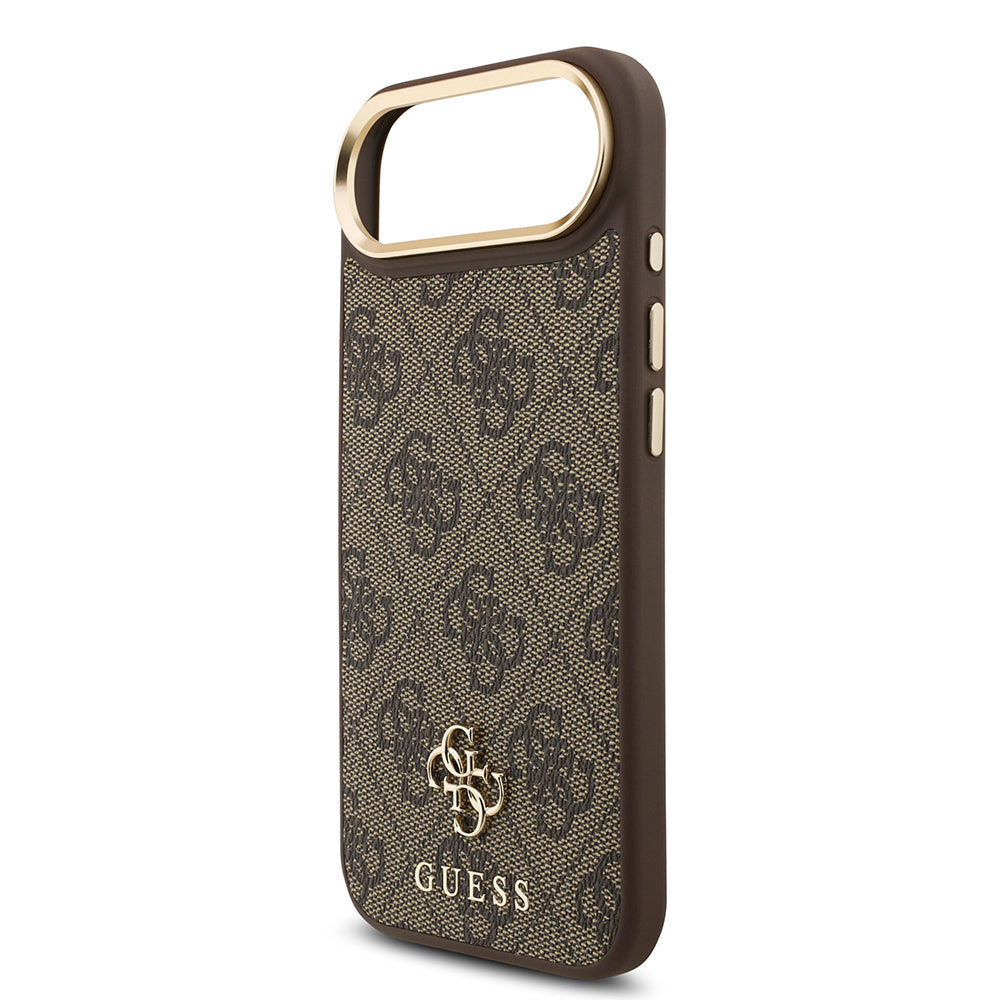 Guess iPhone 17 Air Orjinal Lisanslı 4G ve Yazı Logolu Kılıf + Ekran Koruyucu + Lens Koruyucu 3in1 Aksesuar Seti