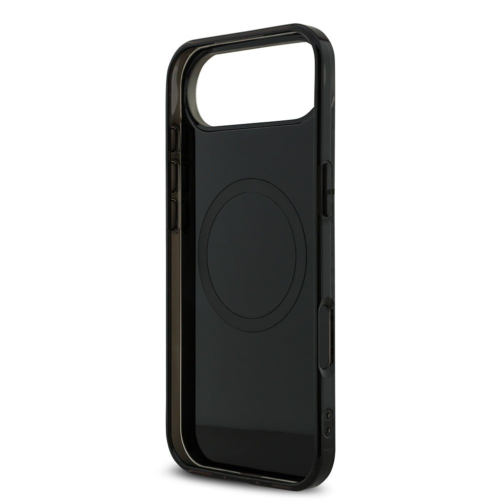 AMG iPhone 17 Air Orjinal Lisanslı M-safe Şarj Özellikli Çift Katmanlı Kırmızı Çapraz Çizgili Kılıf