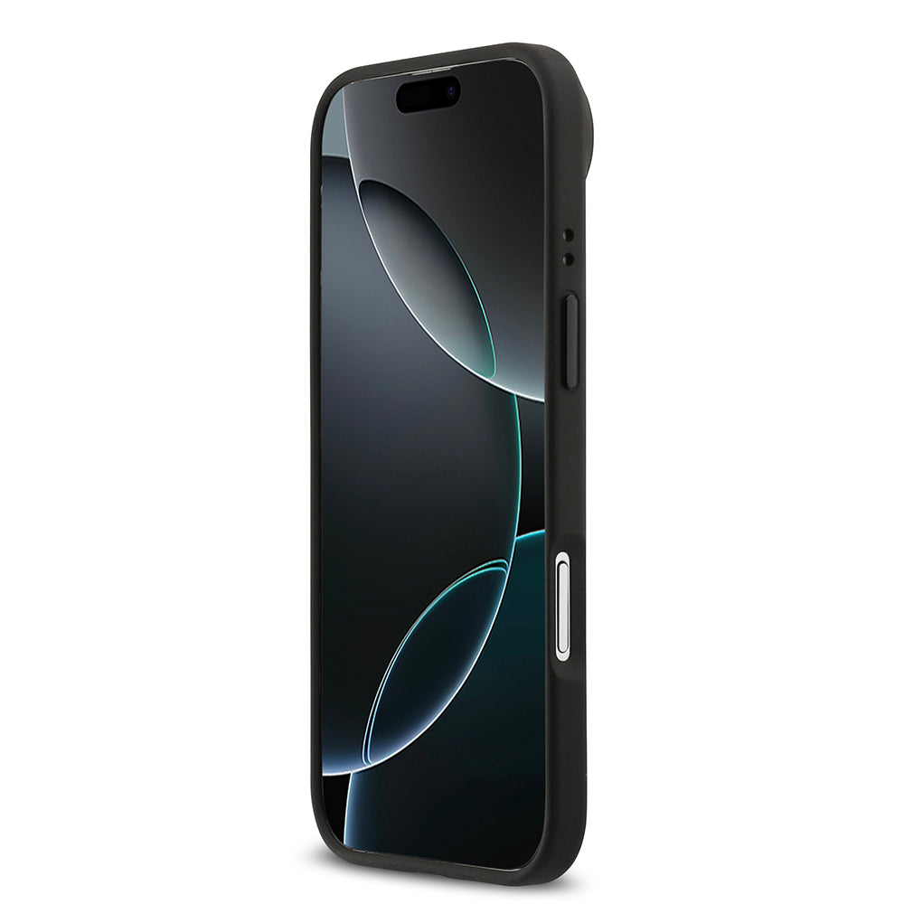 BMW iPhone 17 Air Orjinal Lisanslı M-safe Şarj Özellikli Karbon Fiber Metal Logolu Kevlar Kılıf