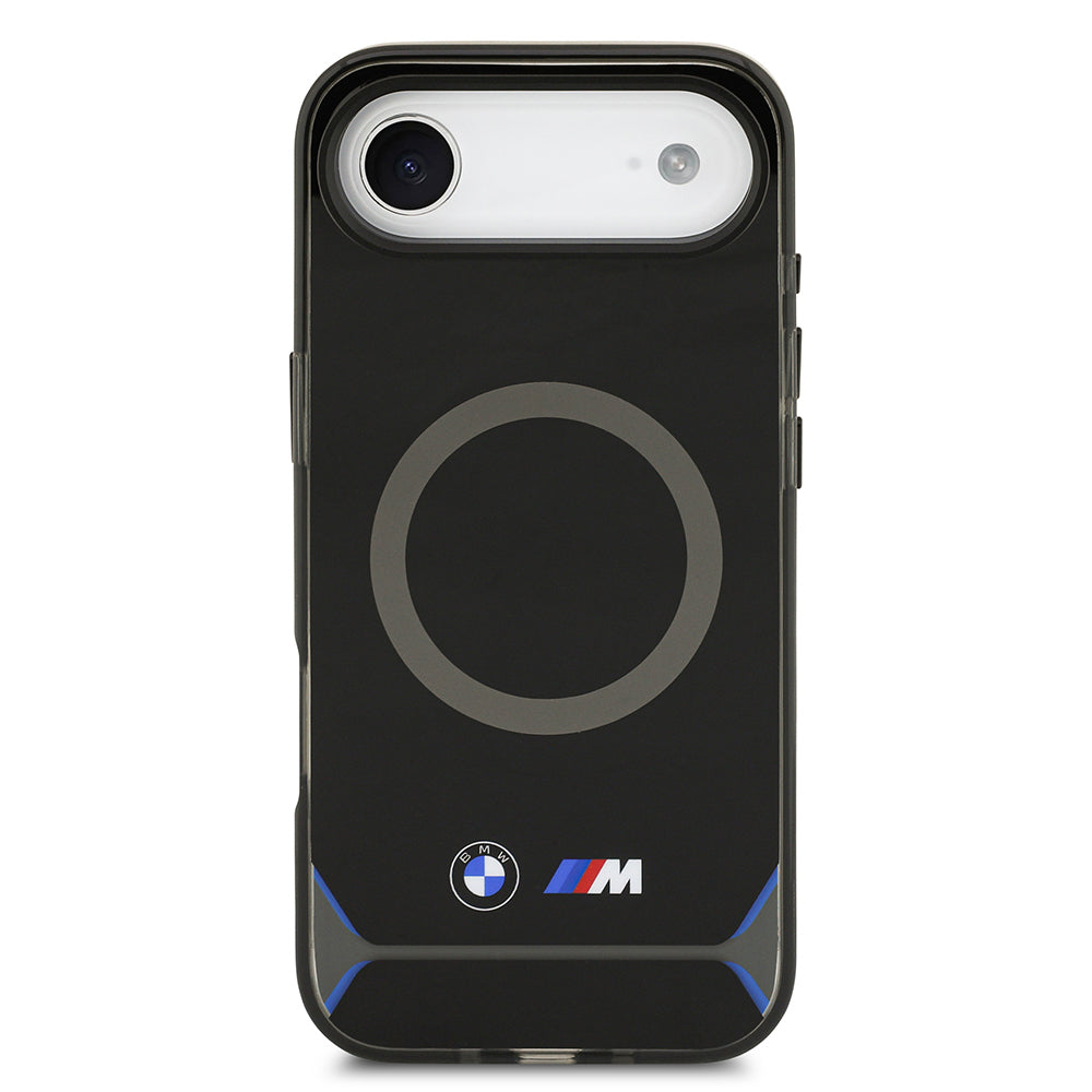 BMW iPhone 17 Air Orjinal Lisanslı M-safe Şarj Özellikli Metal Buton Tasarımlı IML Baskılı M Dizayn Kılıf