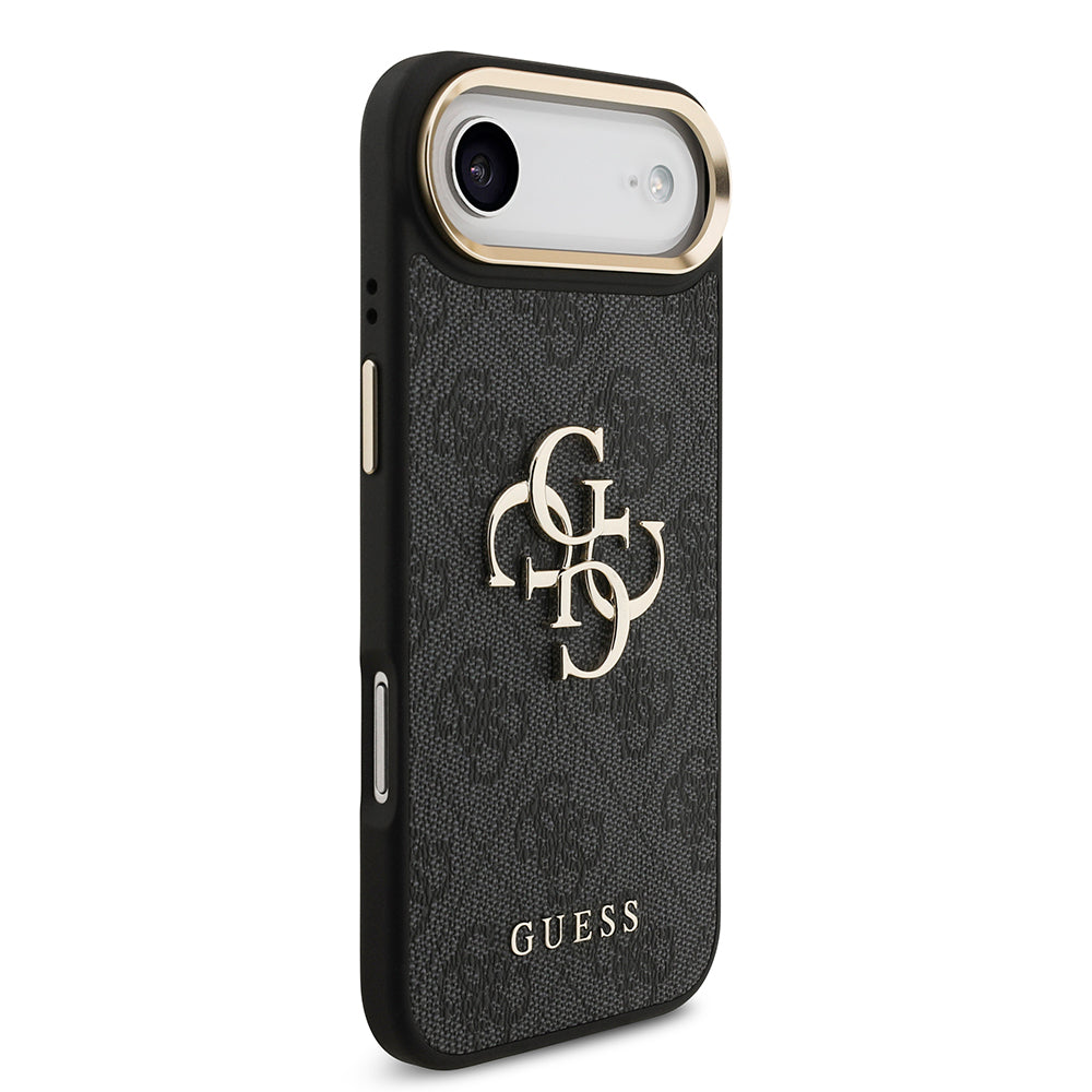 Guess iPhone 17 Air Orjinal Lisanslı 4G Büyük Metal Logolu Kalın Askılı Kılıf