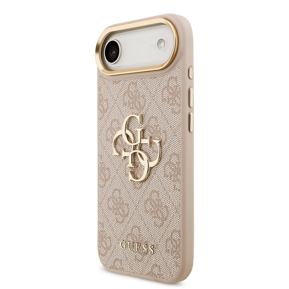 Guess iPhone 17 Air Orjinal Lisanslı 4G Büyük Metal Logolu Kalın Askılı Kılıf