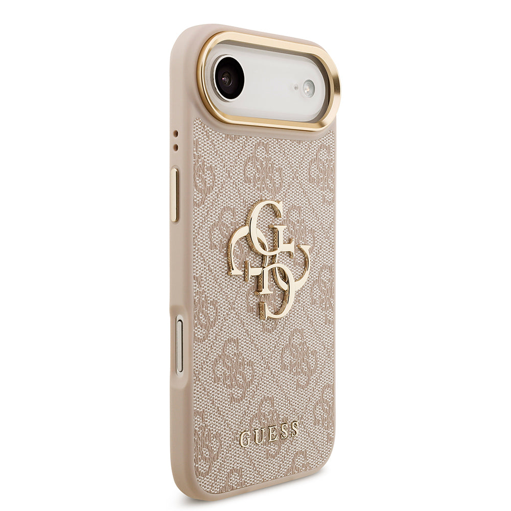 Guess iPhone 17 Air Orjinal Lisanslı 4G Büyük Metal Logolu Kalın Askılı Kılıf