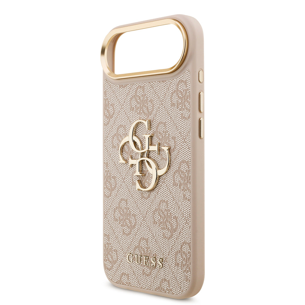 Guess iPhone 17 Air Orjinal Lisanslı 4G Büyük Metal Logolu Kalın Askılı Kılıf