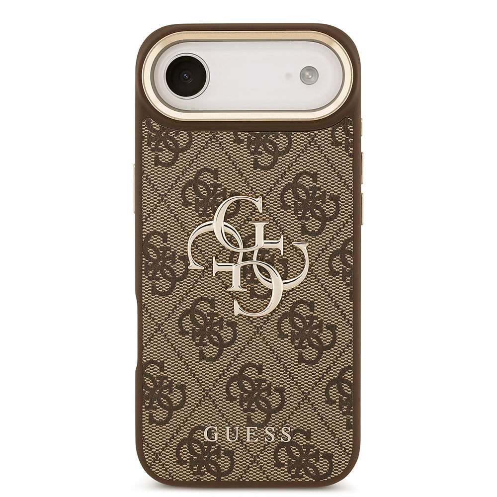 Guess iPhone 17 Air Orjinal Lisanslı 4G Büyük Metal Logolu Kalın Askılı Kılıf