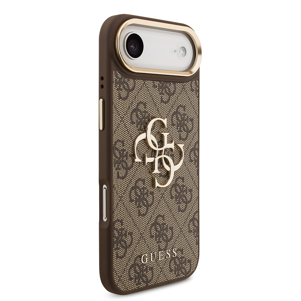 Guess iPhone 17 Air Orjinal Lisanslı 4G Büyük Metal Logolu Kalın Askılı Kılıf