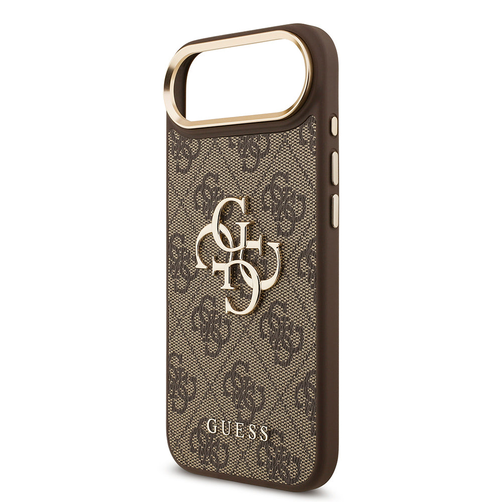 Guess iPhone 17 Air Orjinal Lisanslı 4G Büyük Metal Logolu Kalın Askılı Kılıf