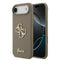 Guess iPhone 17 Air Orjinal Lisanslı Grained Yazı Logolu Telefon Kılıfı