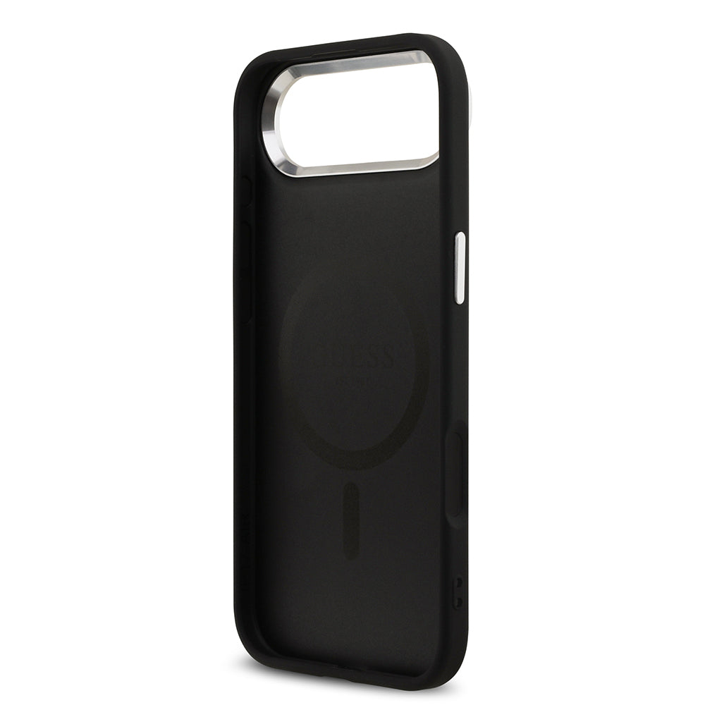 Guess iPhone 17 Air Orjinal Lisanslı M-safe Şarj Özellikli 4G Klasik Yazı Logolu Kılıf