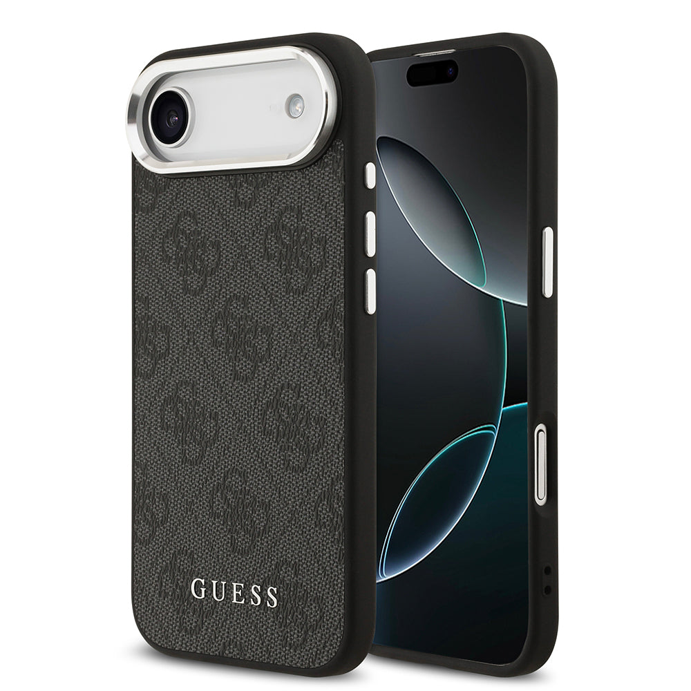 Guess iPhone 17 Air Orjinal Lisanslı M-safe Şarj Özellikli 4G Klasik Yazı Logolu Kılıf