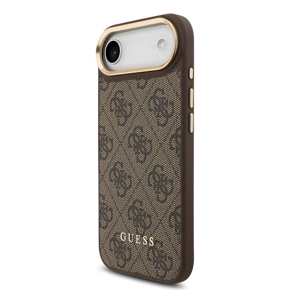 Guess iPhone 17 Air Orjinal Lisanslı M-safe Şarj Özellikli Askılı ve 4G Logo Kartlıklı Kılıf