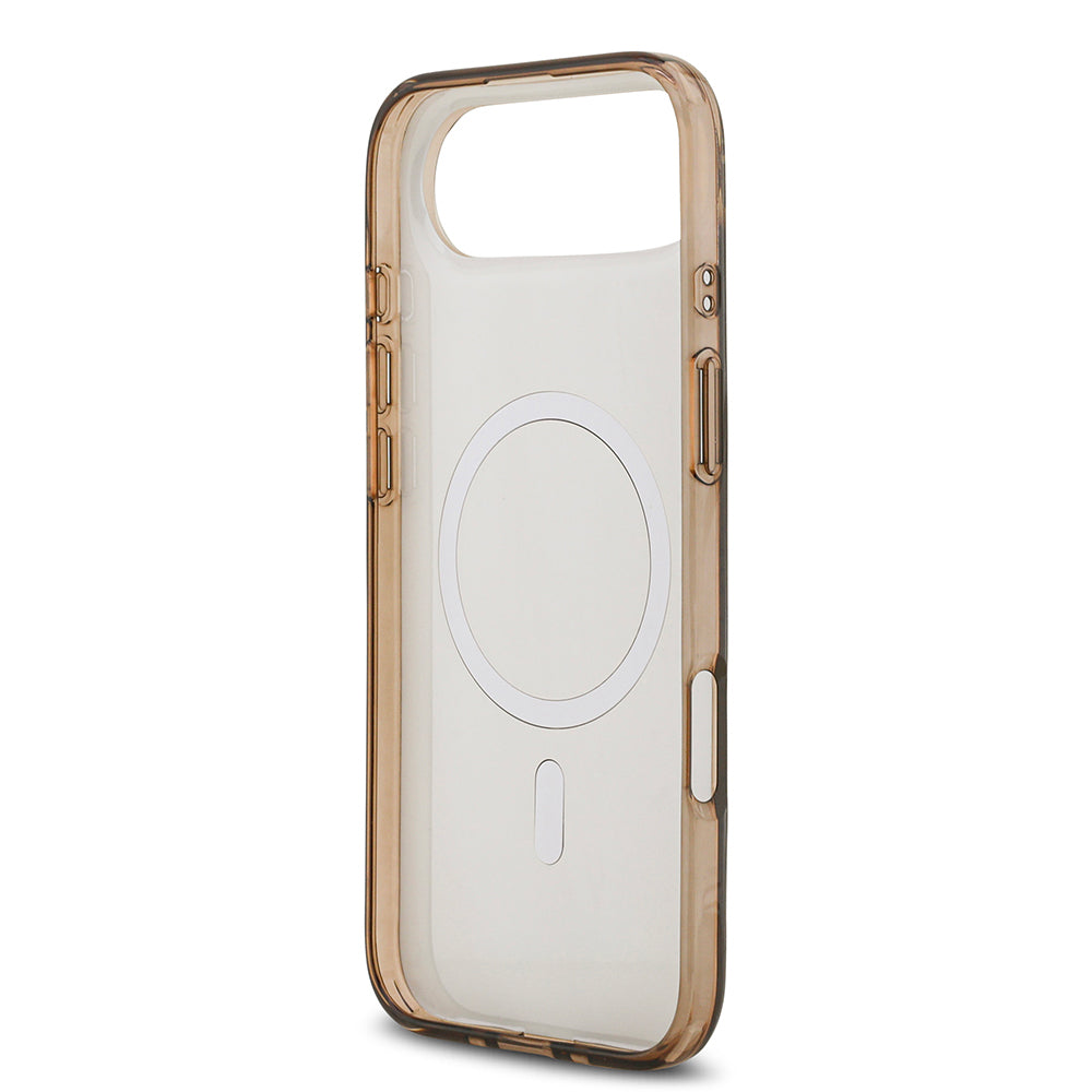 Guess iPhone 17 Air Orjinal Lisanslı M-safe Şarj Özellikli IML Baskılı Klasik Logolu 4G Desenli Kılıf