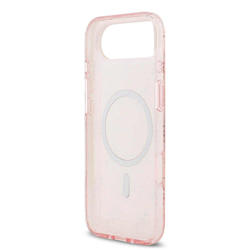 Guess iPhone 17 Air Orjinal Lisanslı M-safe Şarj Özellikli IML Baskılı Klasik Logolu 4G Desenli Kılıf
