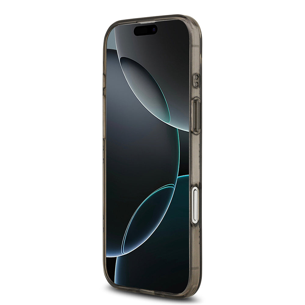 Guess iPhone 17 Air Orjinal Lisanslı M-safe Şarj Özellikli IML Peony ve 4G Desenli Klasik Logolu Kılıf