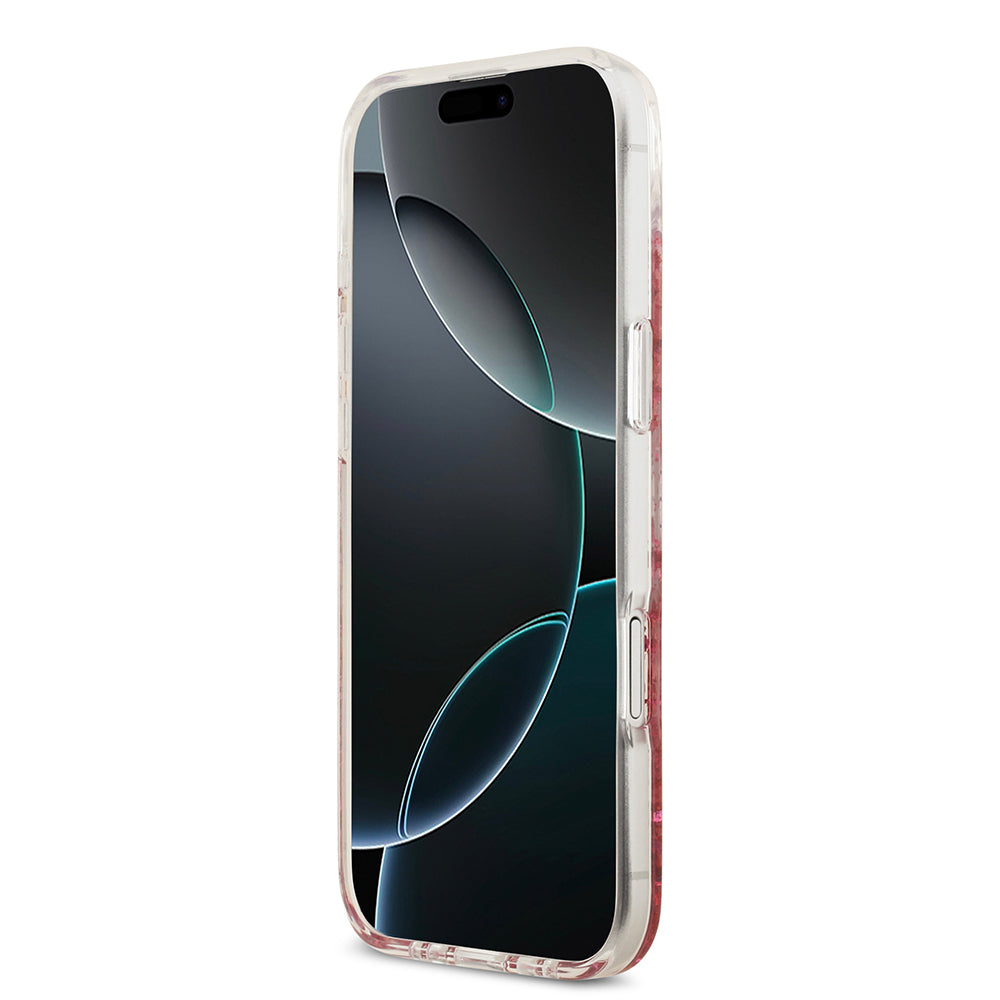 Guess iPhone 17 Air Orjinal Lisanslı M-safe Şarj Özellikli Transparan Resin Bottom Kılıf