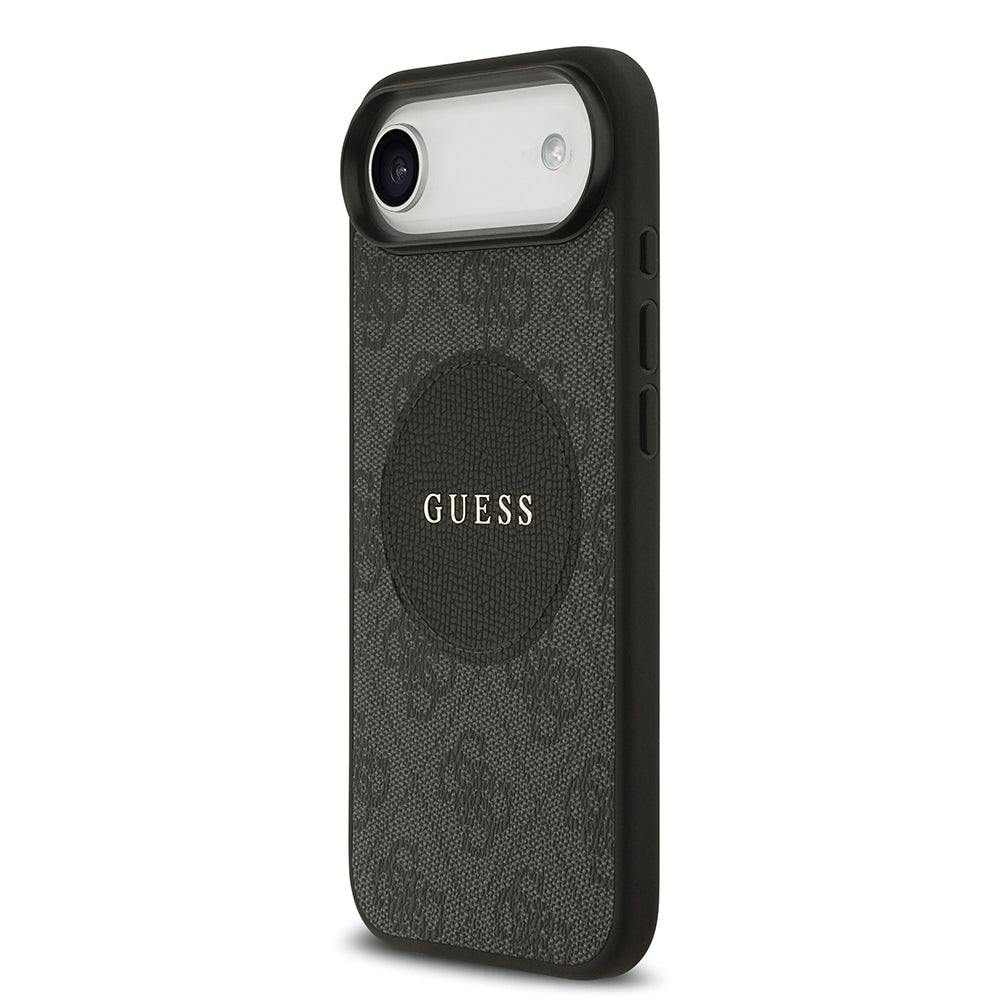 Guess iPhone 17 Air Orjinal Lisanslı M-safe Şarj Özellikli Yazı Logolu Circle Classic Kılıf