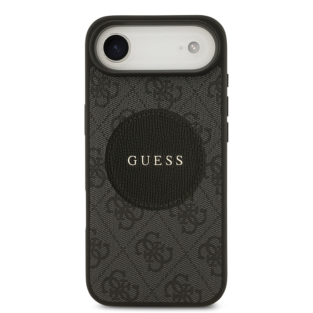 Guess iPhone 17 Air Orjinal Lisanslı M-safe Şarj Özellikli Yazı Logolu Circle Classic Kılıf