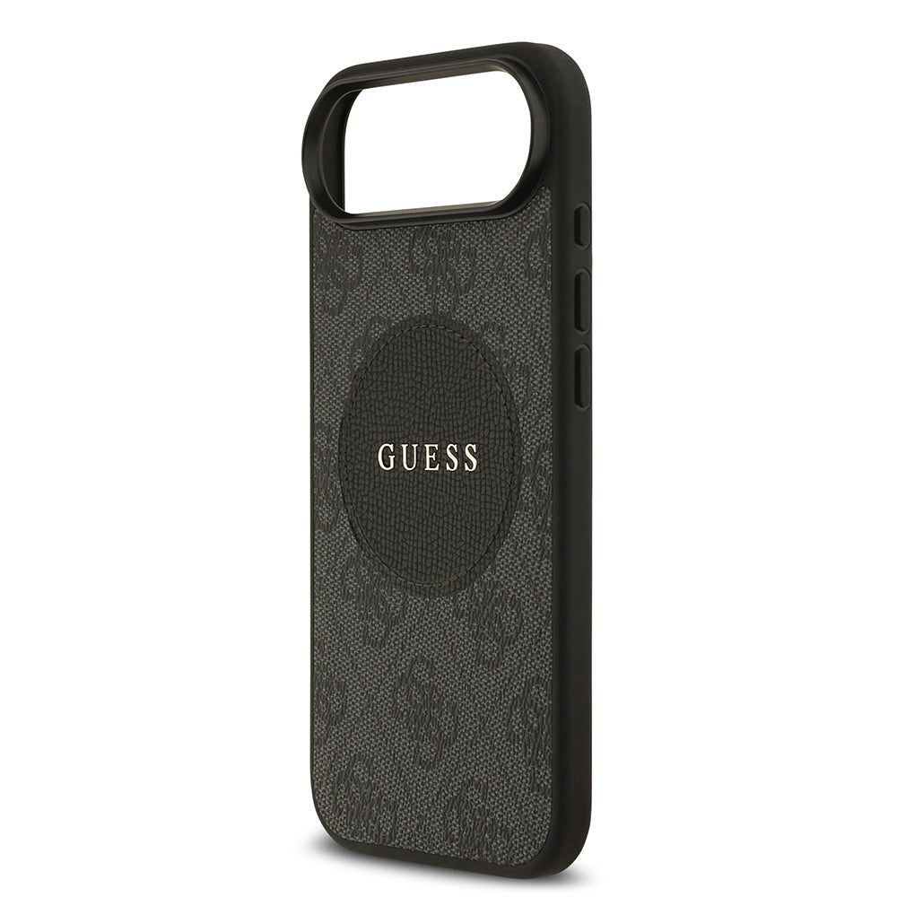 Guess iPhone 17 Air Orjinal Lisanslı M-safe Şarj Özellikli Yazı Logolu Circle Classic Kılıf