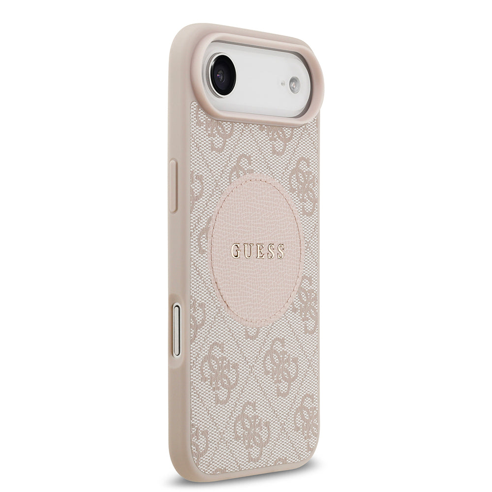 Guess iPhone 17 Air Orjinal Lisanslı M-safe Şarj Özellikli Yazı Logolu Circle Classic Kılıf