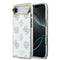 Guess iPhone 17 Air Orjinal Lisanslı Metal Kamera Çerçeveli Simli Aynalı Kılıf