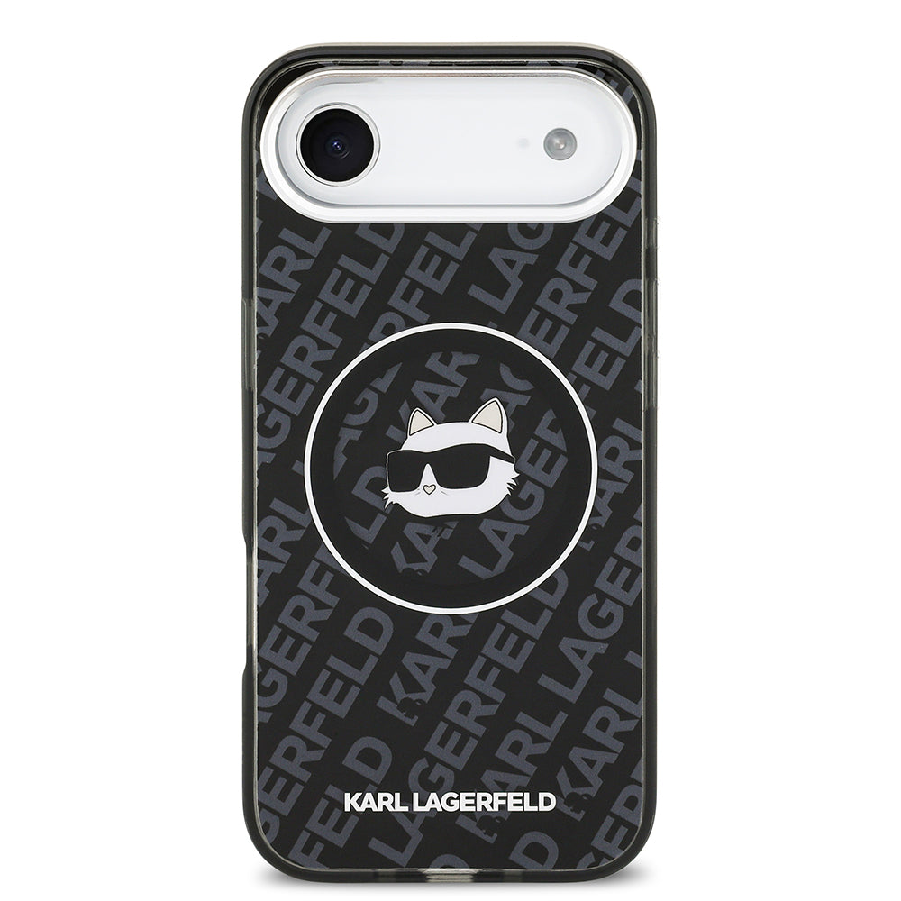 Karl Lagerfeld iPhone 17 Air Orjinal Lisanslı IML Baskılı Choupette Heads Kılıf
