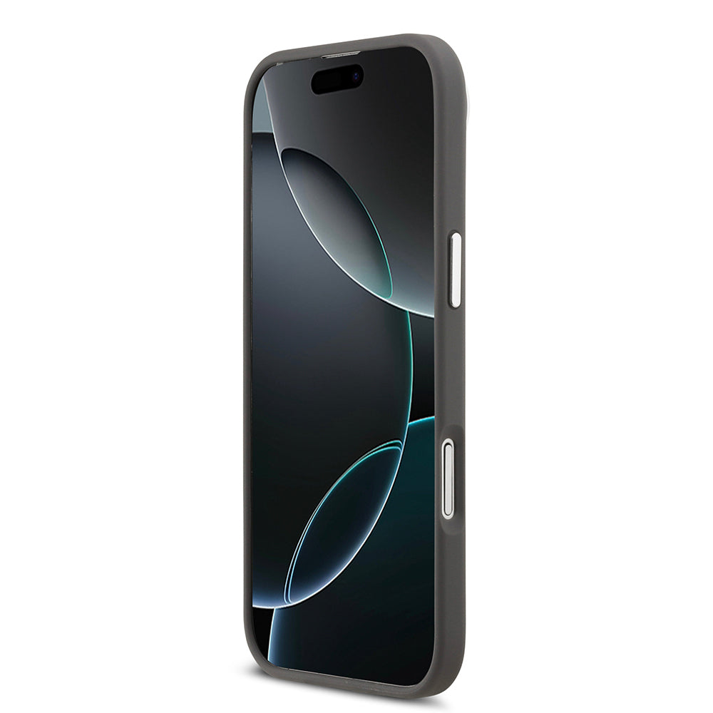 Karl Lagerfeld iPhone 17 Air Orjinal Lisanslı Metal Logolu K&C Heads Pin Kılıf