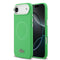 Lacoste iPhone 17 Air Orjinal Lisanslı M-safe Şarj Özellikli İkonik Logolu Metal Kamera Çerçeveli Silikon Kılıf