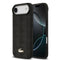 Lacoste iPhone 17 Air Orjinal Lisanslı M-safe Şarj Özellikli PU Deri Tasarımlı Karışık Monogram Desenli Kılıf