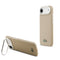 Lacoste iPhone 17 Air Orjinal Lisanslı M-safe Şarj Özellikli PU Pike Desenli Standlı Metal Logolu Kılıf