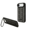 Lacoste iPhone 17 Air Orjinal Lisanslı M-safe Şarj Özellikli Standlı PU Deri Karışık Monogram Desenli Kılıf