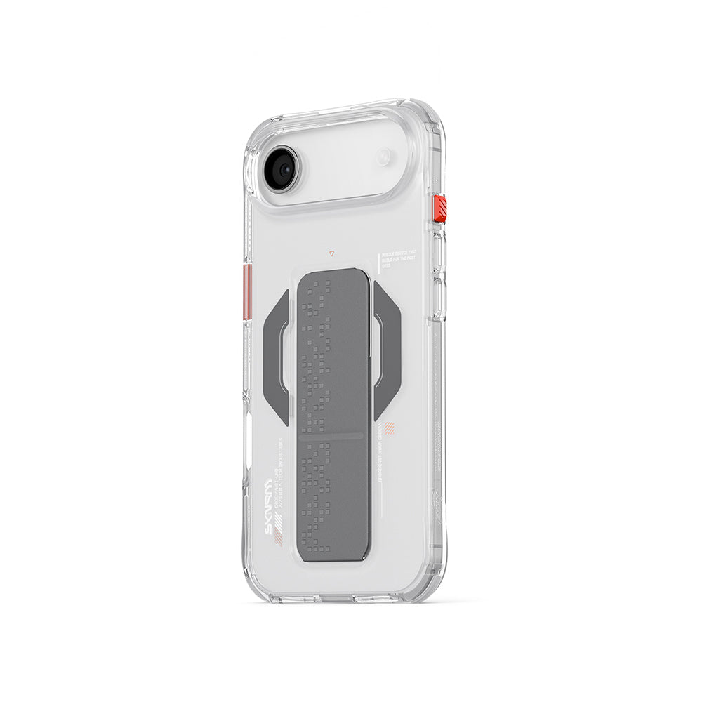 Skinarma Haxa iPhone 17 Air M-Safe Şarj Özellikli Airbag Tasarımlı Standlı Kılıf