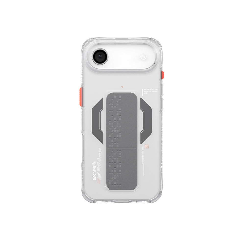 Skinarma Haxa iPhone 17 Air M-Safe Şarj Özellikli Airbag Tasarımlı Standlı Kılıf