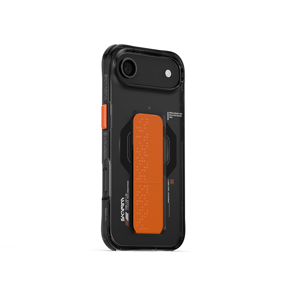 Skinarma Haxa iPhone 17 Air M-Safe Şarj Özellikli Airbag Tasarımlı Standlı Kılıf