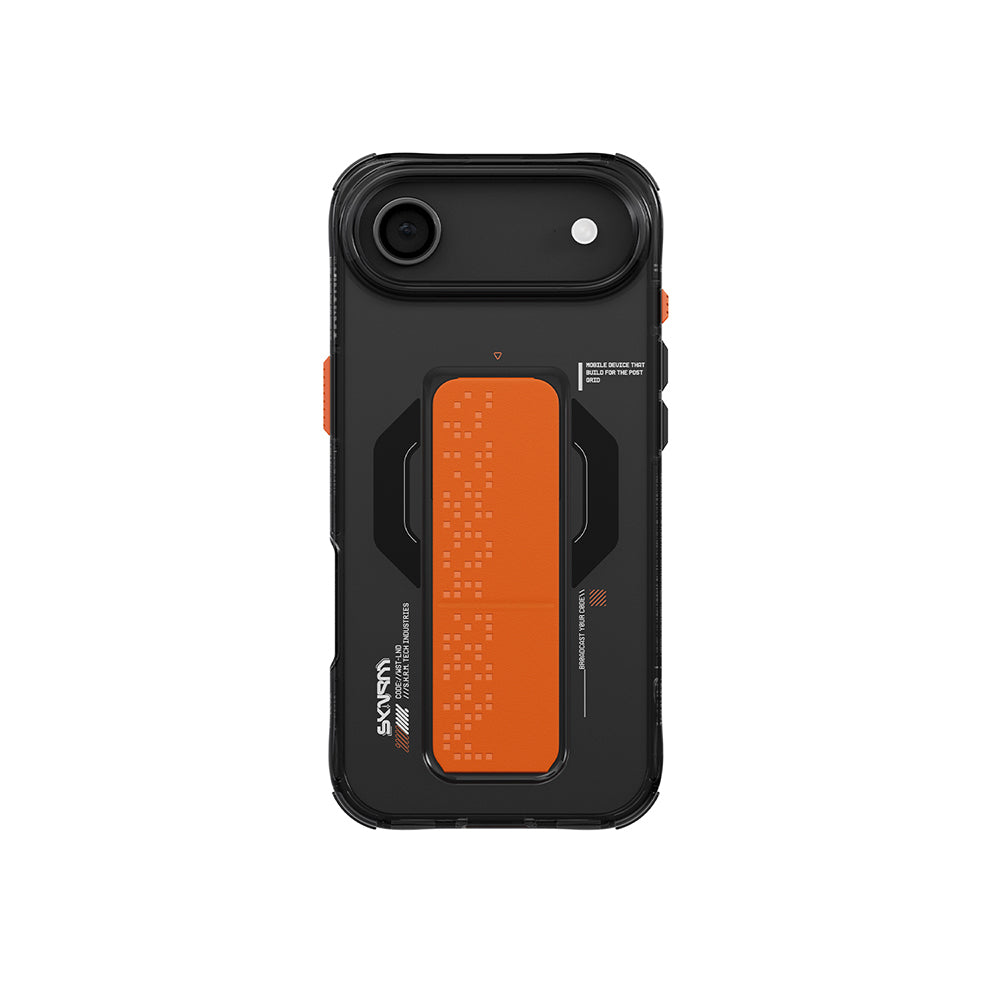 Skinarma Haxa iPhone 17 Air M-Safe Şarj Özellikli Airbag Tasarımlı Standlı Kılıf