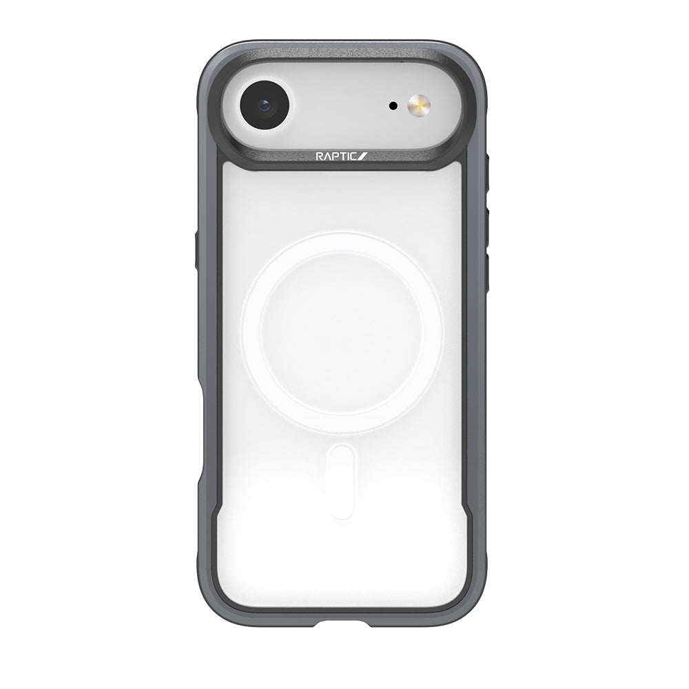 Raptic Shield Serisi iPhone 17 Air Magsafe Airbagli Şeffaf Arka Yüzey Telefon Kılıfı