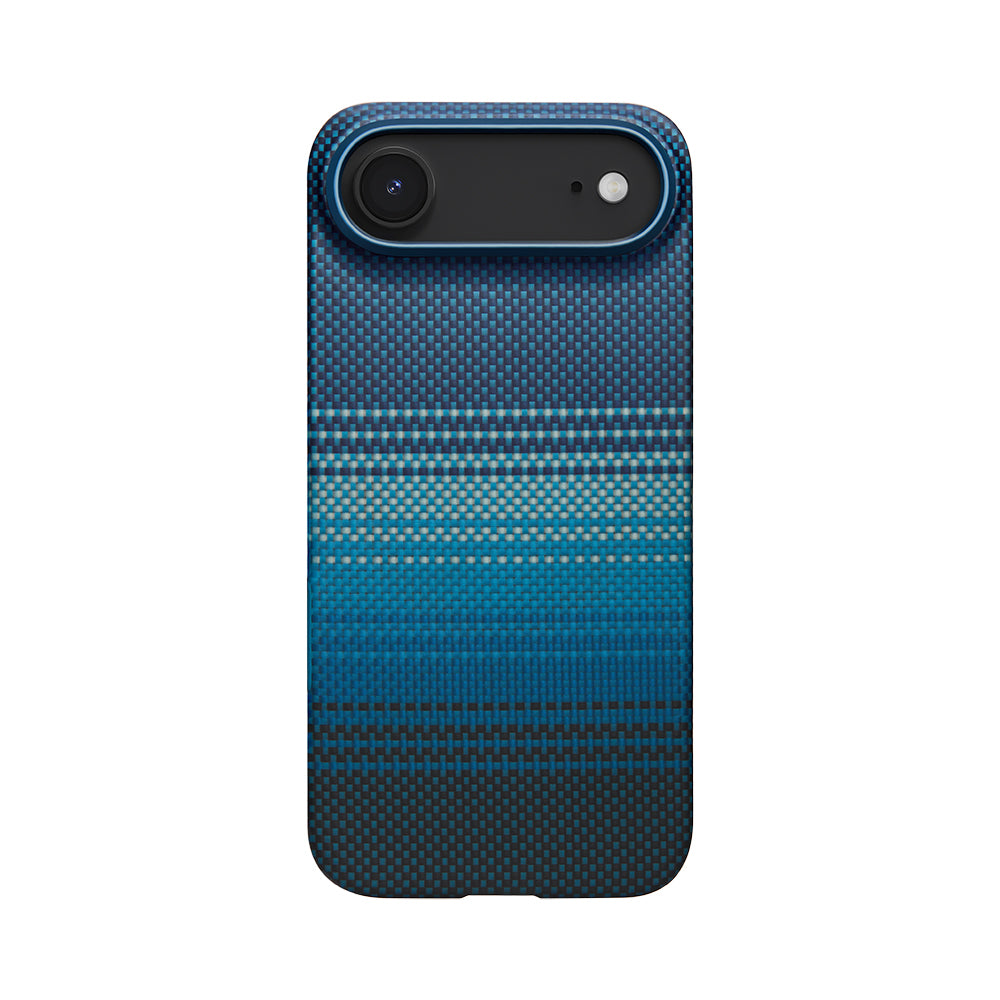 Pitaka Tactile Woven Sunset-Moonrise Serisi iPhone 17 Air M-safe Şarj Özellikli Aramid Fiber Kılıf