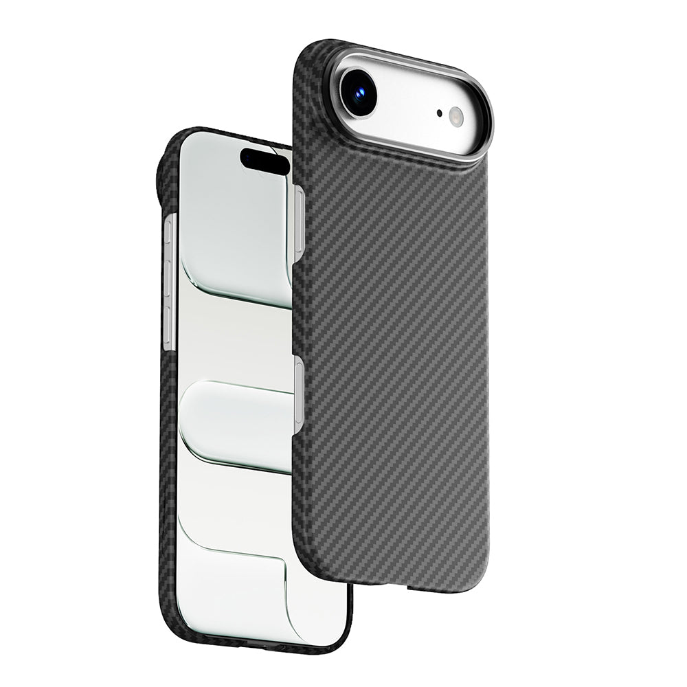 Wiwu DCC-206 iPhone 17 Air M-safe Şarj Özellikli Kamera Standlı Aramid Air Kılıf