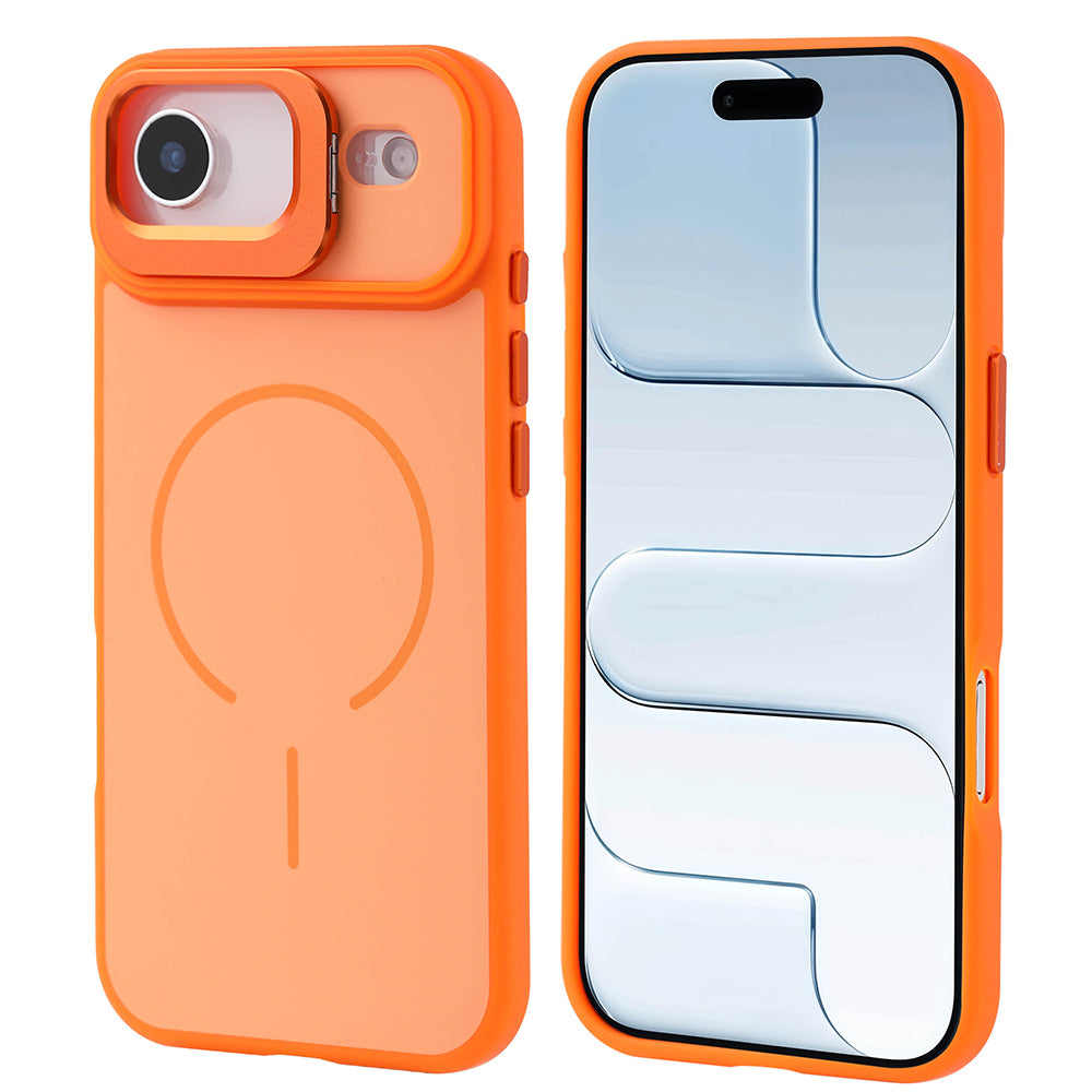 Cepax iPhone 17 Air M-safe Şarj Özellikli Kamera Standlı Notron Kılıf