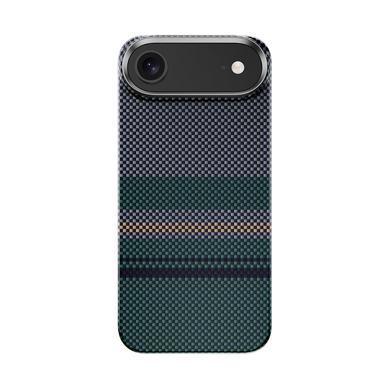 Benks Aurora ArmorAir iPhone 17 Air Magsafe Karbon Fiber Tasarımlı Kevlar Telefon Kılıfı