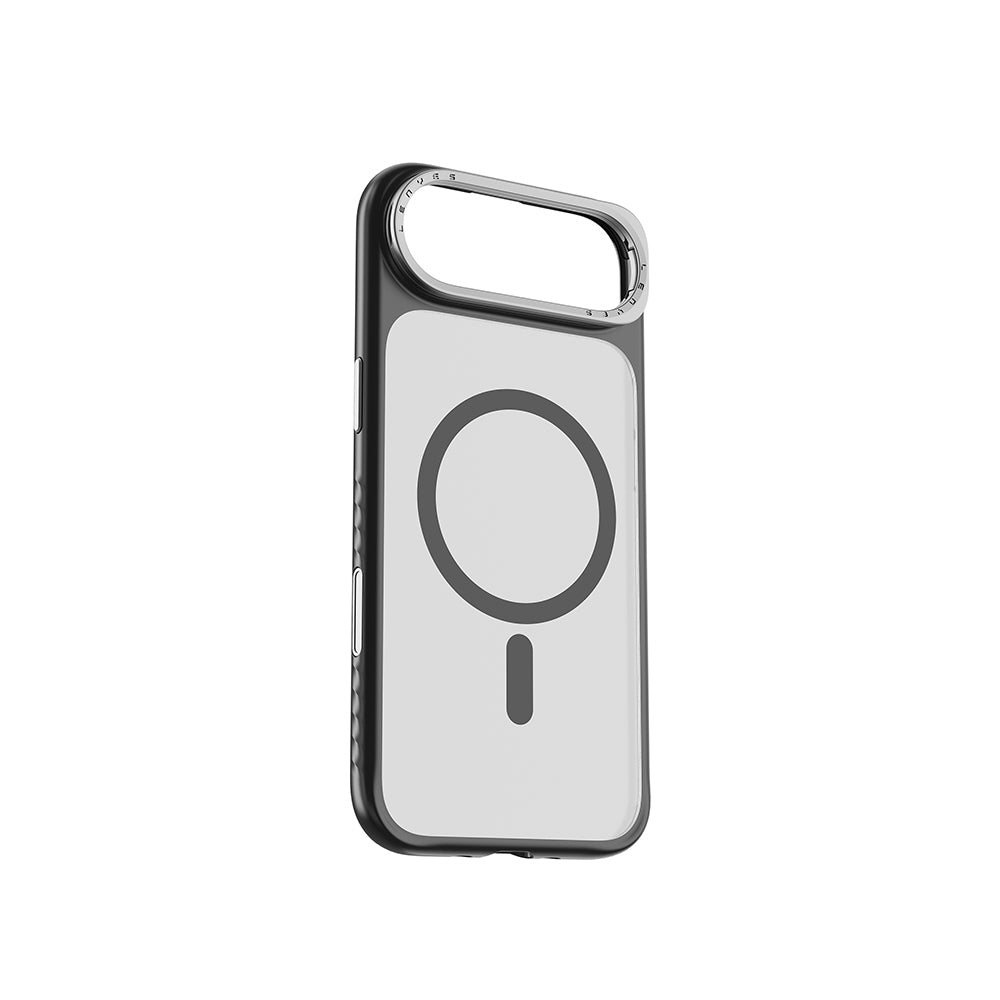 Lenyes CK226 iPhone 17 Air M-safe Şarj Özellikli Metal Kamera Standlı PC Kılıf