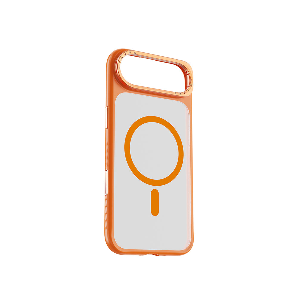 Lenyes CK226 iPhone 17 Air M-safe Şarj Özellikli Metal Kamera Standlı PC Kılıf